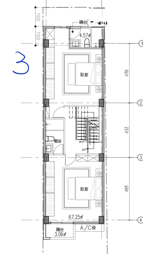 長型房子|平面圖分析☛害怕購買長型宅嗎？擔心走道浪費坪效？超詳細分。